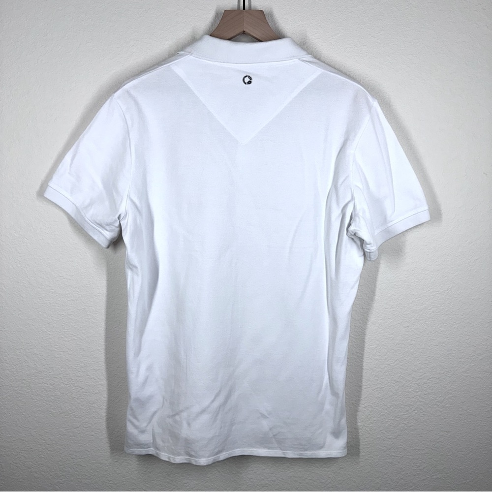 Just Cavalli Metallic Logo Polo Large EUC - Picture 9 of 9